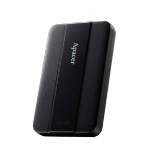 Apacer AC237 2TB Portable Hard Drive – Jet Black | USB 3.2 Gen 1
