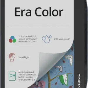 PocketBook Era Color – Premium 7-Inch Color E-Ink E-Reader with SMARTlight & IPX8